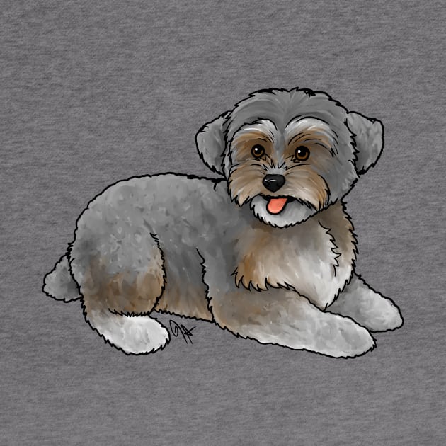 Dog - Yorkipoo - Grizzle by Jen's Dogs Custom Gifts and Designs